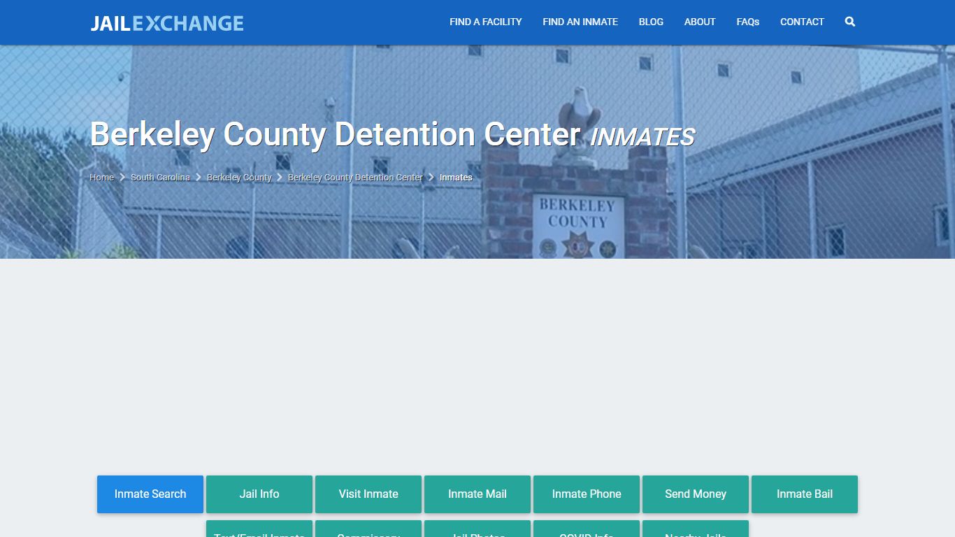 Berkeley County Jail Inmates | Arrests | Mugshots | SC